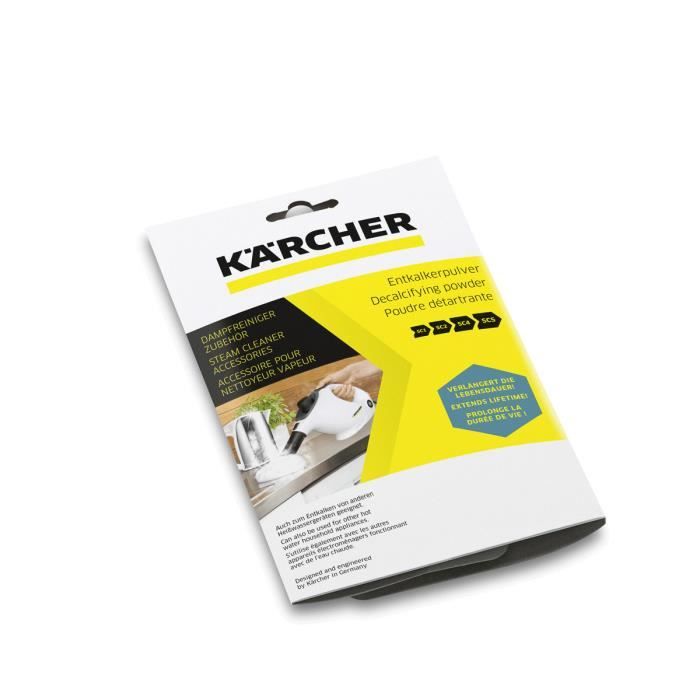 Détartrant poudre (6x17 gr) - Accessoires et entretien - KARCHER (76827)