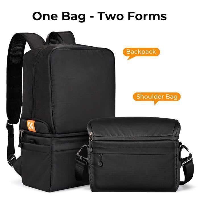 Sac à dos pour appareil photo reflex numérique, Cube d'appareil photo de voyage, sac de photographe professionnel