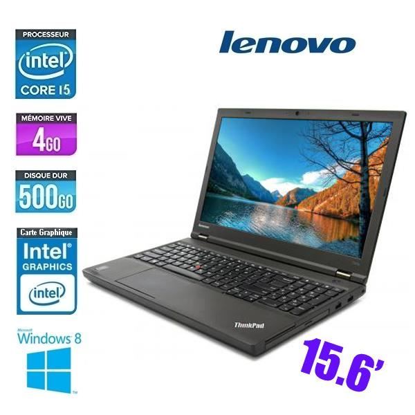 Top achat PC Portable LENOVO THINKPAD T540P CORE I5 4GO 500GO pas cher
