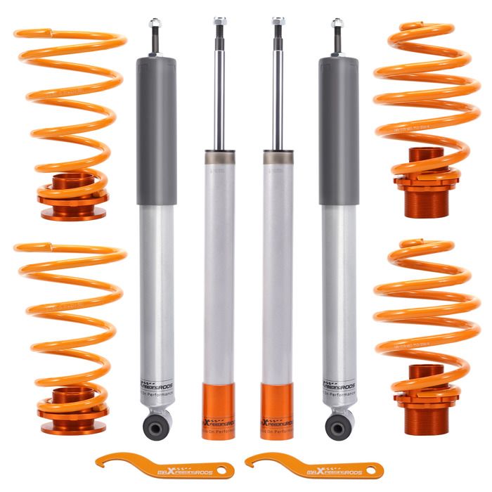 MAXPEEDINGRODS Amortisseur Réglable Coilover for BMW E30 3 Series 325i 324D TD Combinés Filetés