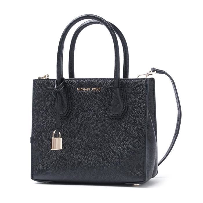 Michael Kors MERCER sac femme porte main et bandouliere 30F6GM9M2L Couleur No Cuir Cdiscount Bagagerie Maroquinerie