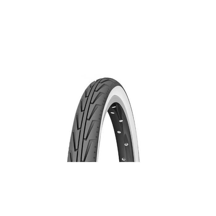 Tringle Rigide 500 A Michelin City J Confort Pneu V/élo Junior Noir//Blanc