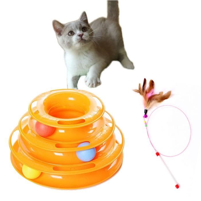 Jouet Labyrinthe Pour Taquiner Un Baton De Chat Avec 3 Balles 3 Circuits Jeux Ludique Amusant Interactif Pour Animaux Cdiscount Jouet Labyrinthe Pour Taquiner Un Baton De Chat Avec 3 Balles 3 Circuits Jeux Ludique Amusant Interactif Pour Animaux Cdiscount