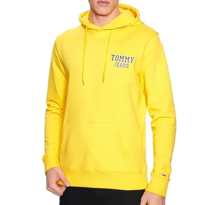 Pull tommy hilfiger jaune fluo deals