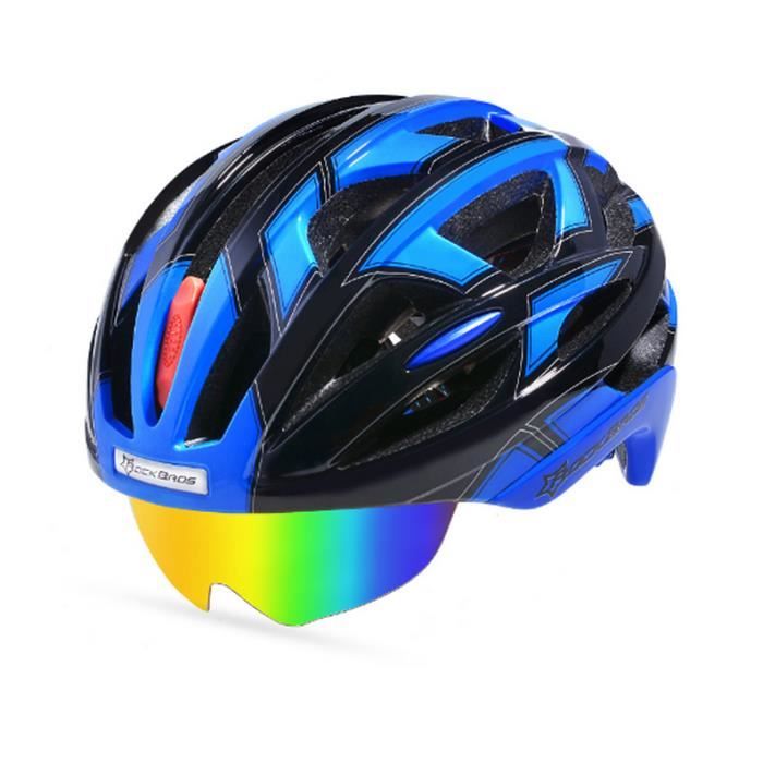Cyclisme Casques Eps Pc Materiel Ultra Leger Vtt Montagne Velo De Route Velo Casque 32 Air Vents Avec 3 Lentilles 56 62 Cm Prix Pas Cher Cdiscount