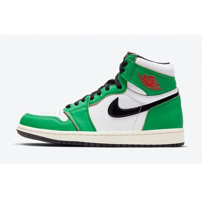 Jordan 1 vert et rouge sales
