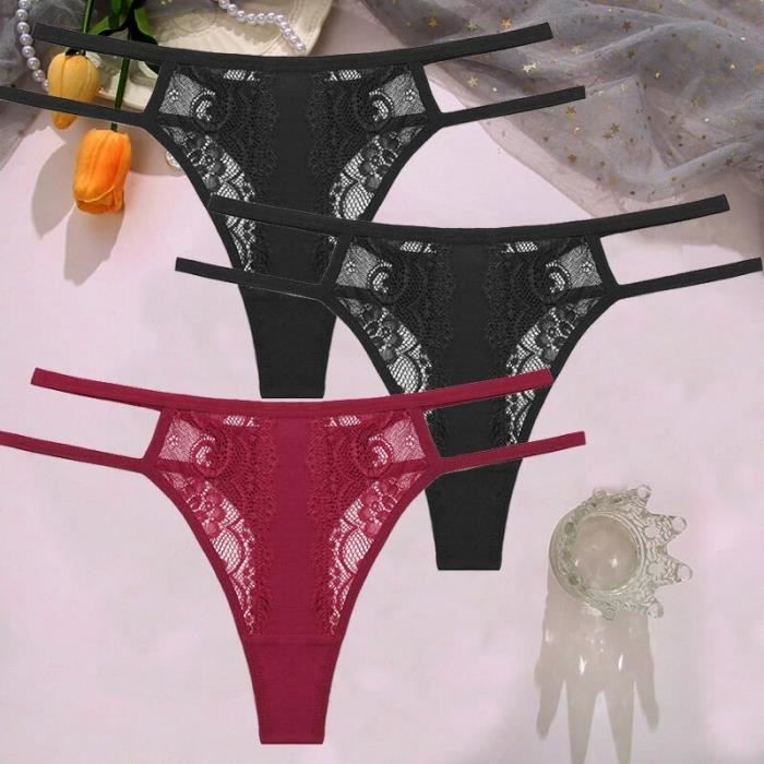 Hommes Sexy Bikini Slips Taille Basse Ultra-Douce Respirant String