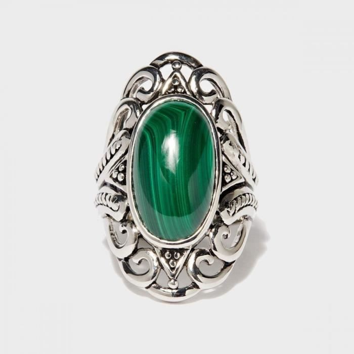 Bague en argent deals avec pierre