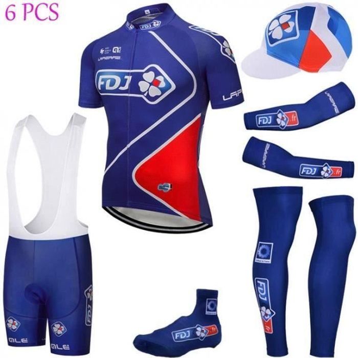 Vêtement Vélo Respirant Maillot Cuissard Cyclisme Enfant LSERVER