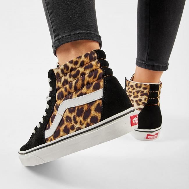 Basket hot sale leopard vans