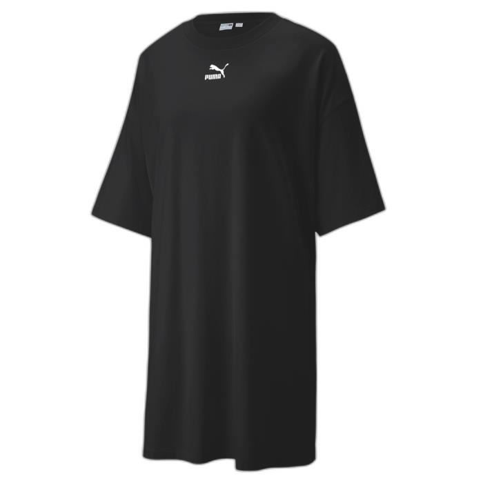 Robe t-shirt classique femme Puma - noir - S