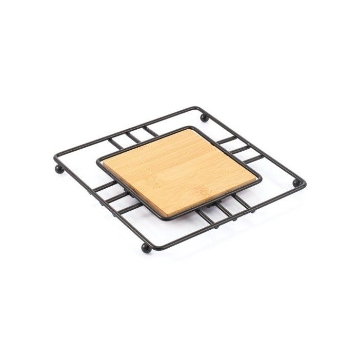 Dessous De Plat Extensible "Inox" 23cm Argent