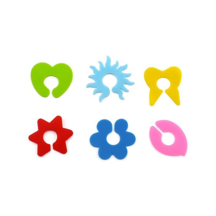 Lot De 6 Marqueurs De Verre à Vin En Silicone - Identifiants Colorés Pour Verres à Tige - Fêtes, Dégustations, Réceptions - 3