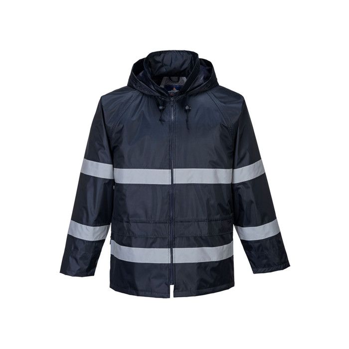 Coupe vent imperméable noir, pour se protéger des intempéries