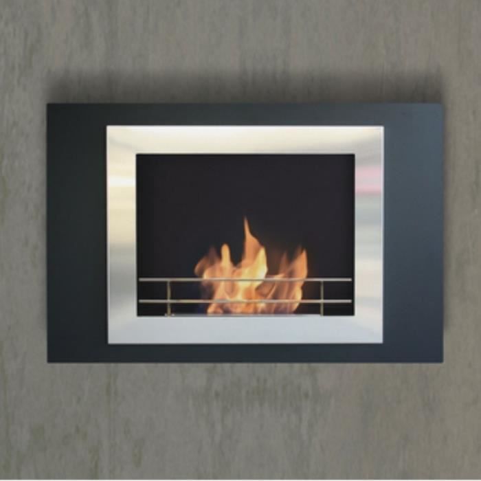 Boreas Cheminee Murale Bio Ethanol Purline La Cheminee Tableau