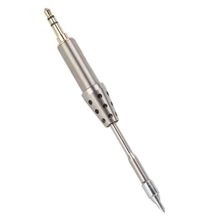 10 Pointes De Fer à Souder | Compatible Hakko | Pour Stations 936/937 | Plaqué Nickel | Précision Pour Circuits