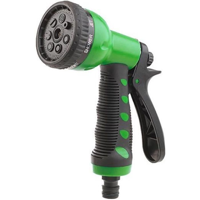 Pistolet D Arrosage Avec 9 Jets Achat Vente Tuyau Buse Tete Pistolet D Arrosage Avec 9 Cdiscount