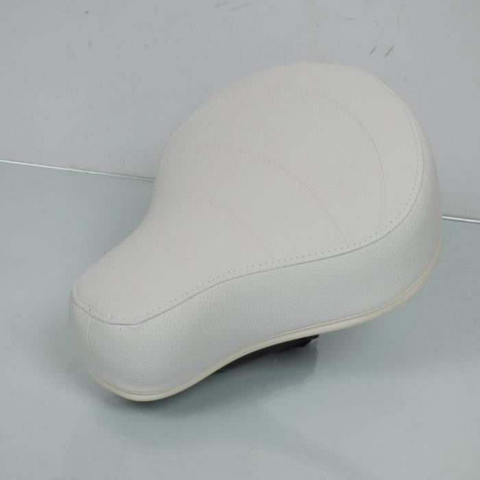 SELLE BLANCHE TYPE Chopper pour mobylette Peugeot 103 22mm Neuf