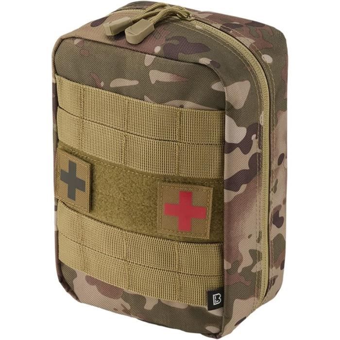 Trousse De Premiers Secours Maxpedition – Légère, 420D, Compatible MOLLE, Pour Organisation Ou Toilette, Kaki