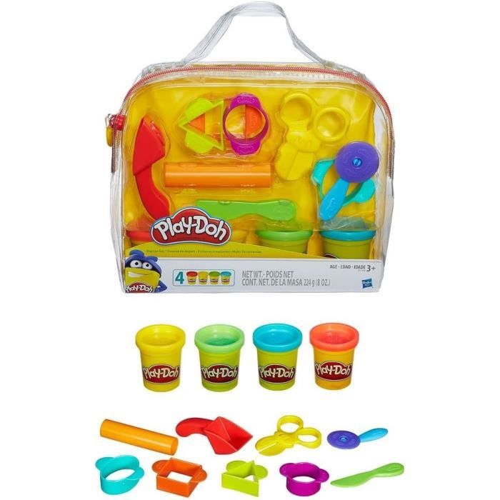 Play-Doh, Mon Premier Kit avec 4 Pots de Pate a Modeler3 - Cdiscount Jeux -  Jouets