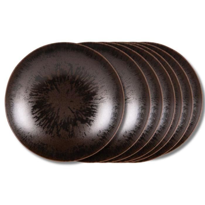 Vaisselle Design Moderne Compatible Lave-vaisselle Bol Crème 17 Cm Coupelle Onyx 17 Cm Crème (lot De 6) - Table Passion Coupelle Onyx Grès Service Table Moderne