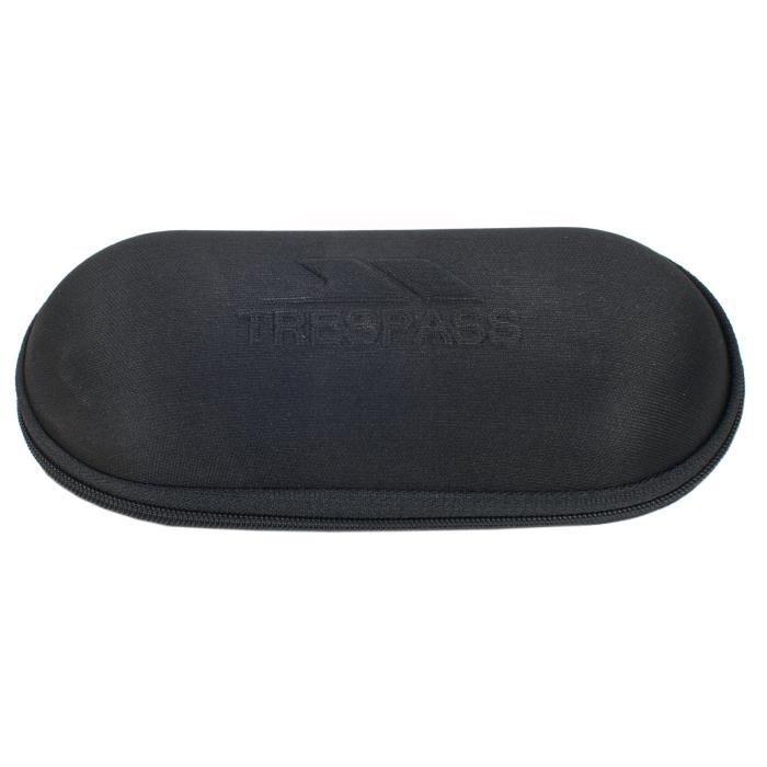 Trespass Egoistic Etui de Lunettes de Soleil Mixte Adulte, Noir