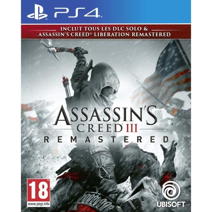 Assassin's Creed 3 Remastered - PS4 - Edition Standard - Action - Ubisoft
