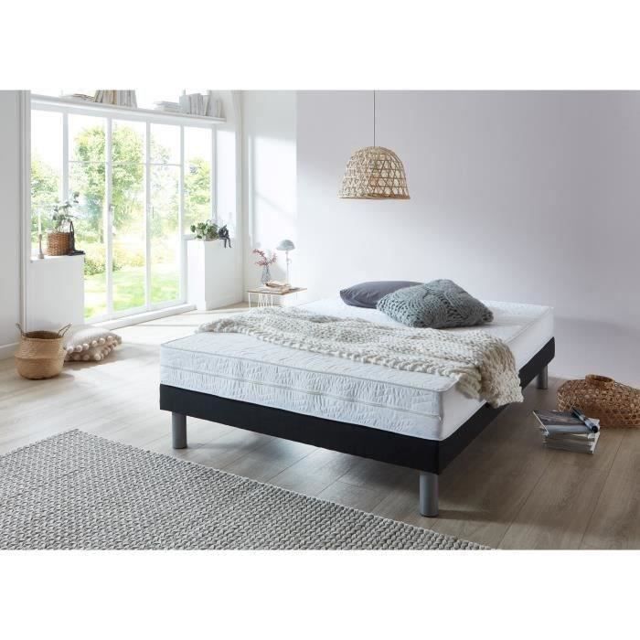 Matelas 160x200 Cm Mousse Memoire De Forme Equilibre 18 Cm Achat Vente Matelas Cdiscount