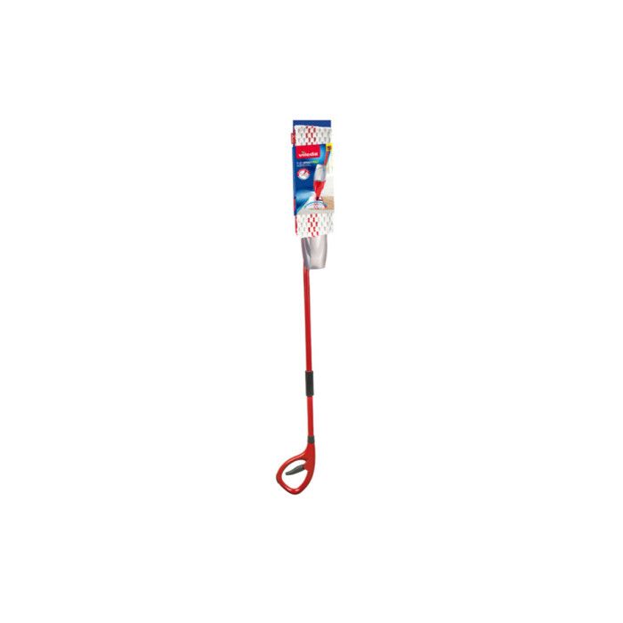 Mop avec nettoyeur rotatif Vileda Spray & Clean Couverture en microfibre double