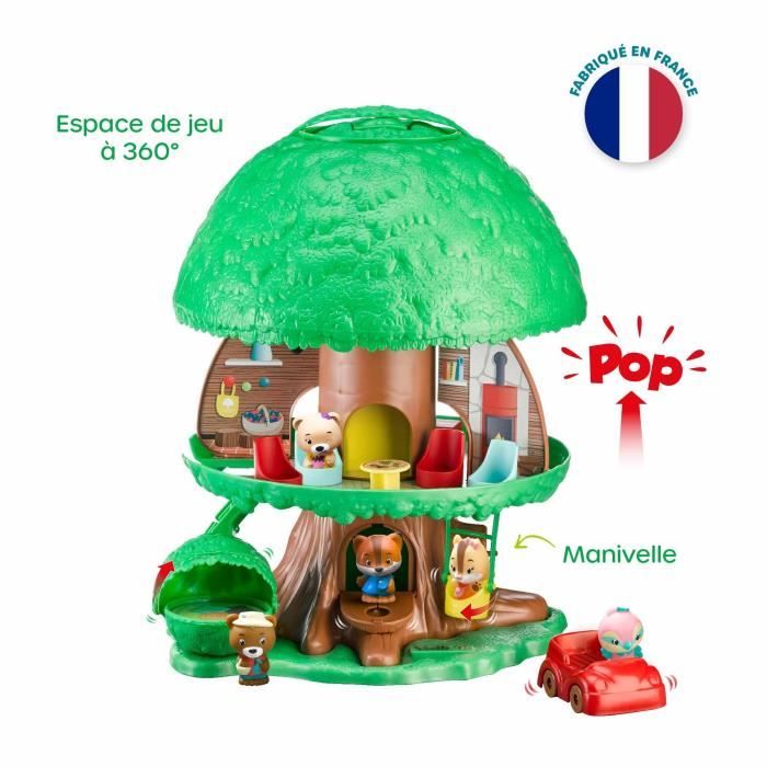 Arbre magique des Klorofil - VULLI - L'arbre magique - 2 personnages - Vert et multicolore - Mixte