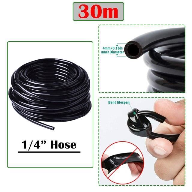Tuyau D'arrosage Goutte à Goutte 4/7mm, Micro Système D'irrigation De
