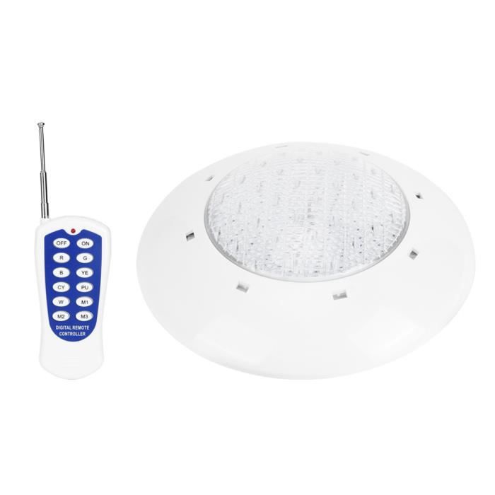 Spot LED Submersible RGB IP68 NATPOW - Lot De 6, Bluetooth Et Télécommande, Pour Bassin, Piscine, Jardin