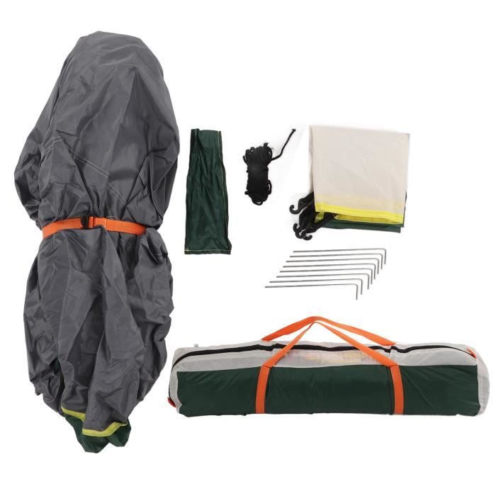 Zerone Tente 3 personnes Tente de camping pour 2 à 4 personnes Tente automatique étanche avec toile d'ombrage pour les voyages en