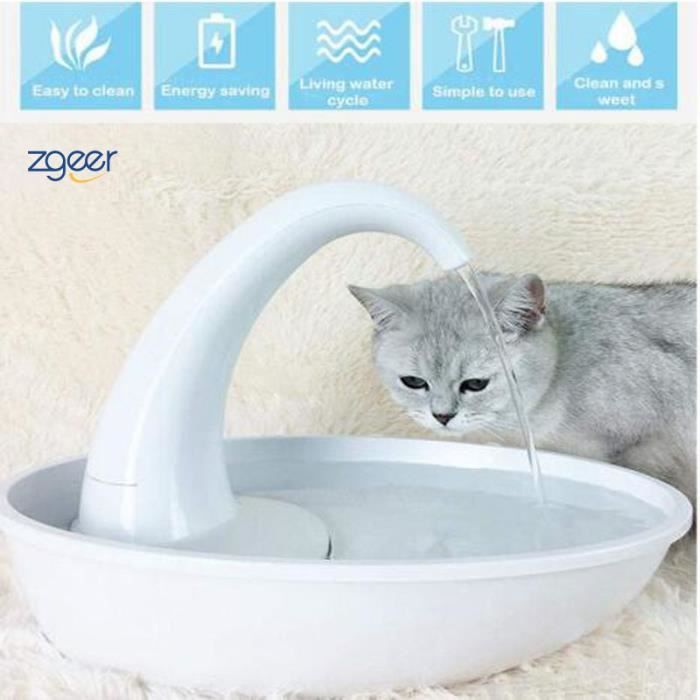 Chat Fontaine d'eau Pompe, Pet Fontaine d'eau Pompe Compatible Moteur, pour  Pet Abreuvoir Fontaine Chat Distributeur d'eau de Remp - Cdiscount  Electroménager