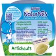 NESTLÉ Naturnes Artichauts - 2x130 g - Dès 4/6 mois-1