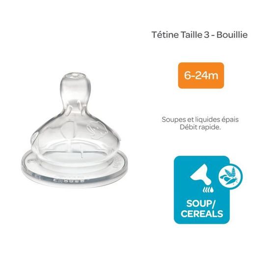 Bebe Confort Tetine Emotion Silicone T 3 Bouillie X2 Cdiscount Puericulture Eveil Bebe