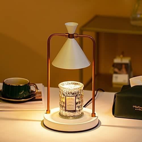 Acheter Lampe chauffe-bougie à intensité variable, avec hauteur réglable,  chauffe-bougie de haut en bas, fondoir de bougies, saint-valentin