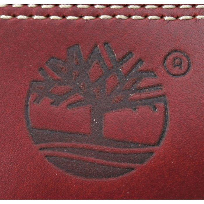 Timberland rouge cheap pas cher