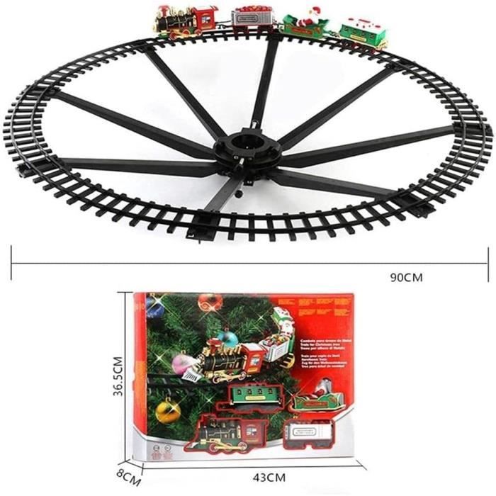Circuit Train électrique - PIMPIMSKY - avec musique et lumière - Père Noël  - cadeau de Noël pour enfant - Cdiscount Jeux - Jouets