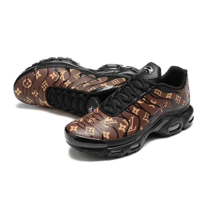 Baskets de Running NIKE AIR MAX Tn AUTREMENT Homme Lacets Noir marron Synthetique Cdiscount Sport