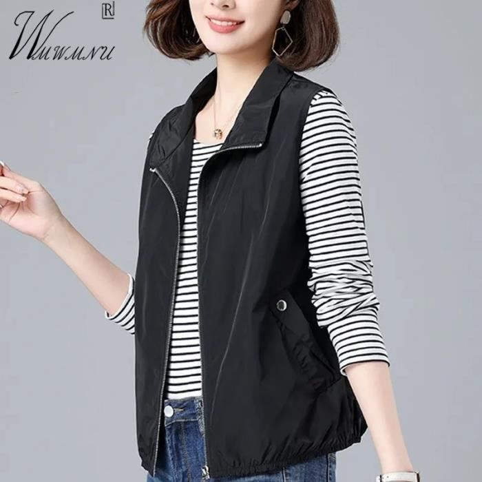 Gilet basique femme top