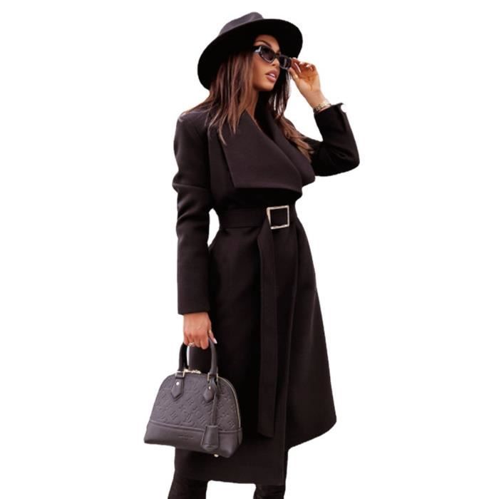 Caban noir femme pas cher on sale