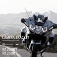 Prise allume-cigare,Support d'enregistreur pour caméra GoPro,accessoires de moto pour BMW Runned RT R 1200 RT 2014 - - Silver[A411]-2