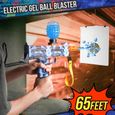 Jeu de tir en plein air - UEZETH - Gel Ball Blaster - Pistolet électrique avec 3000 balles de gel - Bleu-2