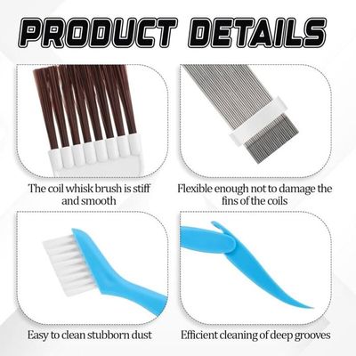 Nettoyage Clim 2 Pièces Peigne à Ailettes De Climatiseur, Peigne à Nettoyage Clim 2 Pièces Peigne à Ailettes De Climatiseur, Peigne à