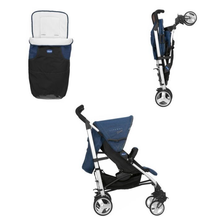 Chicco poussette lite way denim edition limitée store