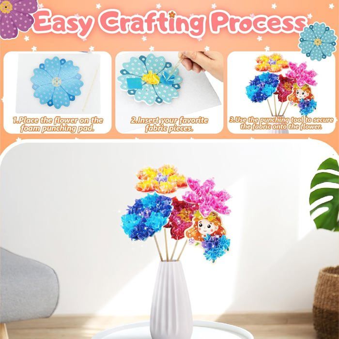 Kit de bricolage pour enfants à partir de 4-5-6 ans - Bricolage pour filles de 7, 8, 9, 10 ans - Cadeau pour filles - Ensemble créatif pour enfants - Kit de Kit de bricolage pour enfants à partir de 4-5-6 ans - Bricolage pour filles de 7, 8, 9, 10 ans - Cadeau pour filles - Ensemble créatif pour enfants - Kit de