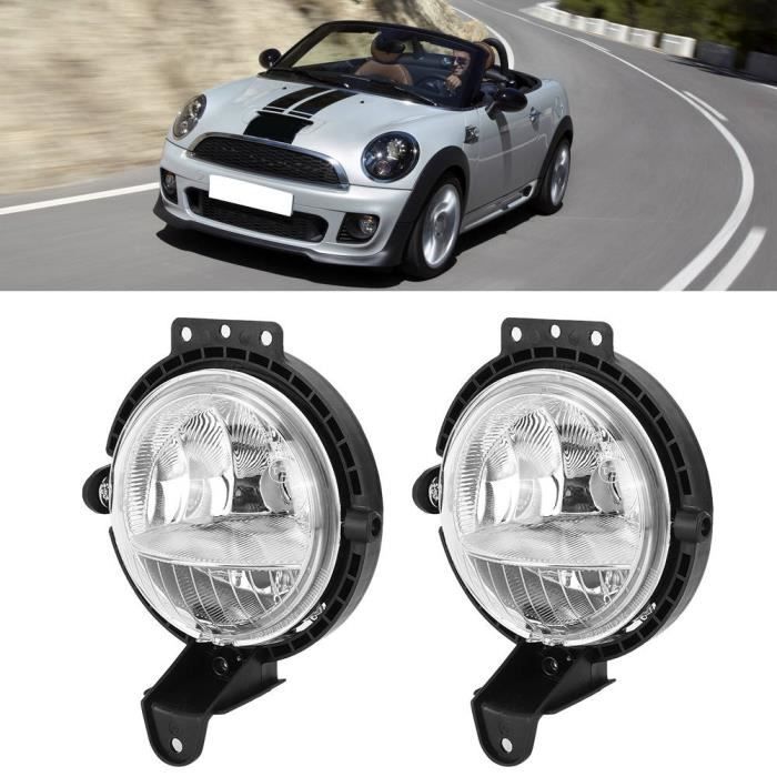 Feu Antibrouillard Avant Pour Mini R55 R56 R57 R58 R59 (2006-2014) - Remplacement Sans Ampoule, étanche