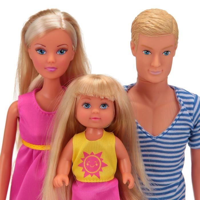 24 STEFFI LOVE ET SA FAMILLE - POUPÉES, BARBIE ET FIGURINES / Barbie et  accessoires