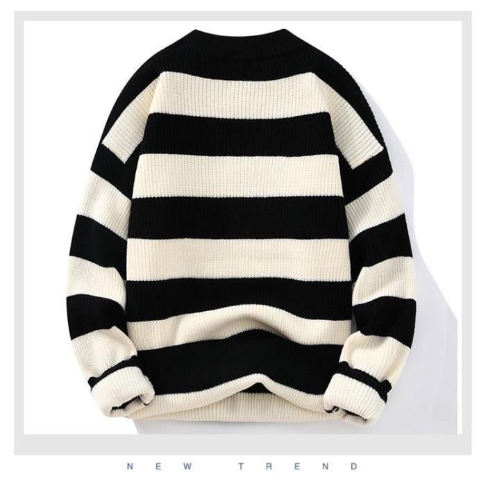Pull a rayure homme new arrivals